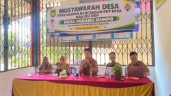 Desa Padang Mumpo Gelar Musyawarah RKPDes Tahun 2027, Kepala Desa Dorong Perencanaan Pembangunan Tepat Sasaran